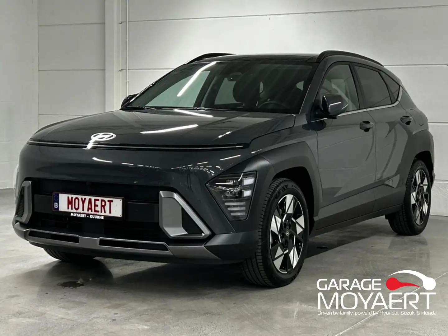 Hyundai KONA 1.6 GDi HEV Shine Sensation AT Grijs - 1