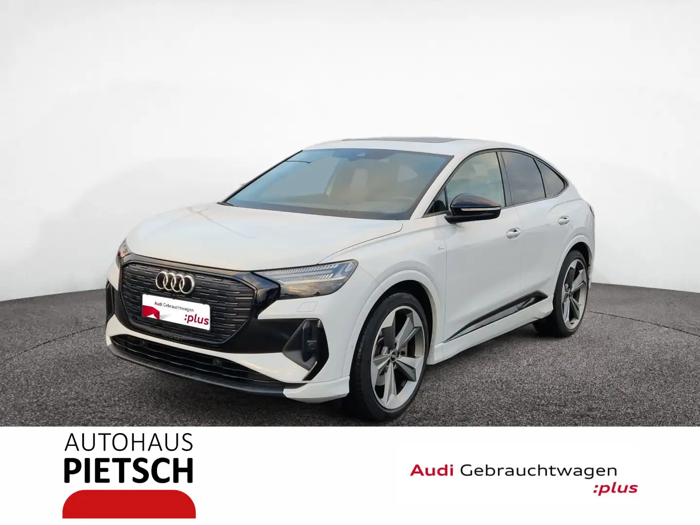 Audi Q4 e-tron Q4 Sportback 50 e-tron quattro 2x S line Matrix Weiß - 1