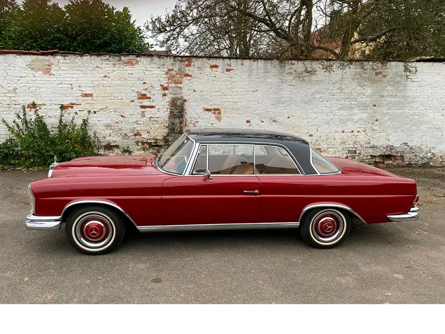 Mercedes-Benz 250 SE  Coupe Zustand 1 - Traumhaft Red - 1