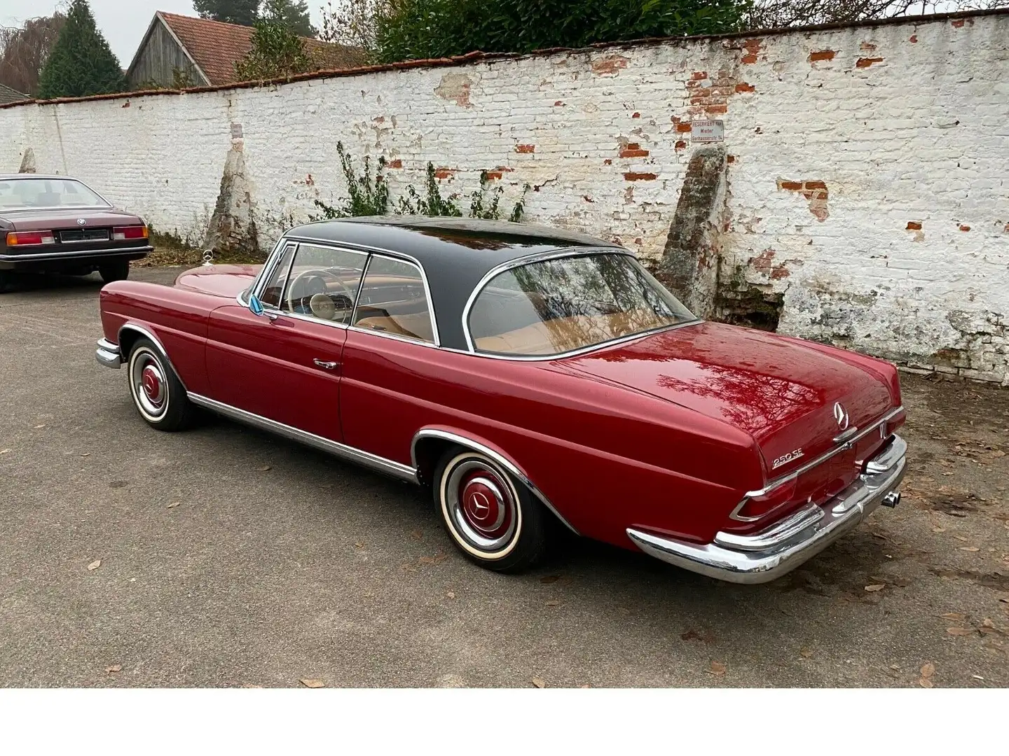 Mercedes-Benz 250 SE  Coupe Zustand 1 - Traumhaft Rosso - 2
