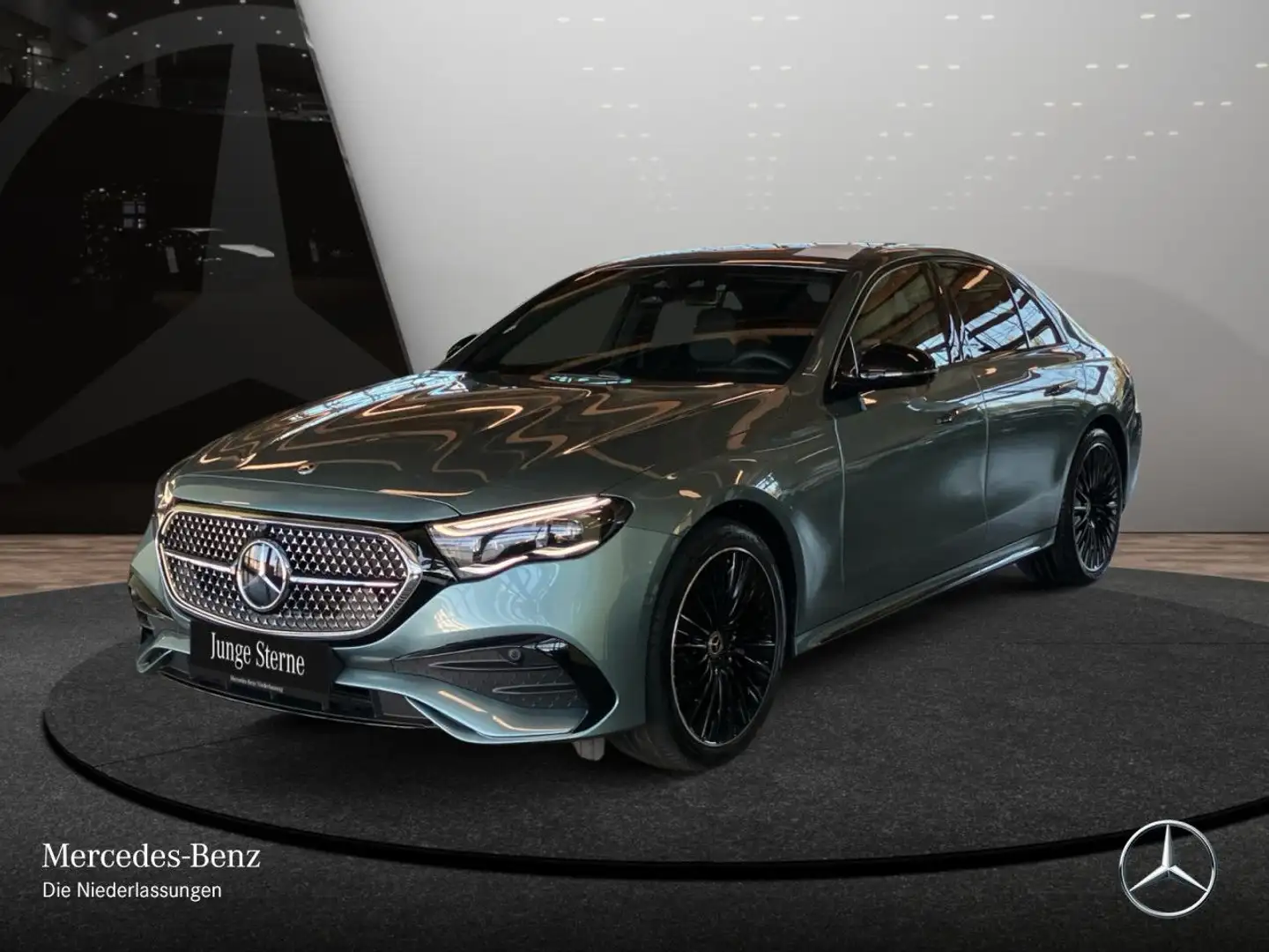 Mercedes-Benz E 450 d 4M AMG Fahrass 360° Airmat Burmester Night Silber - 2