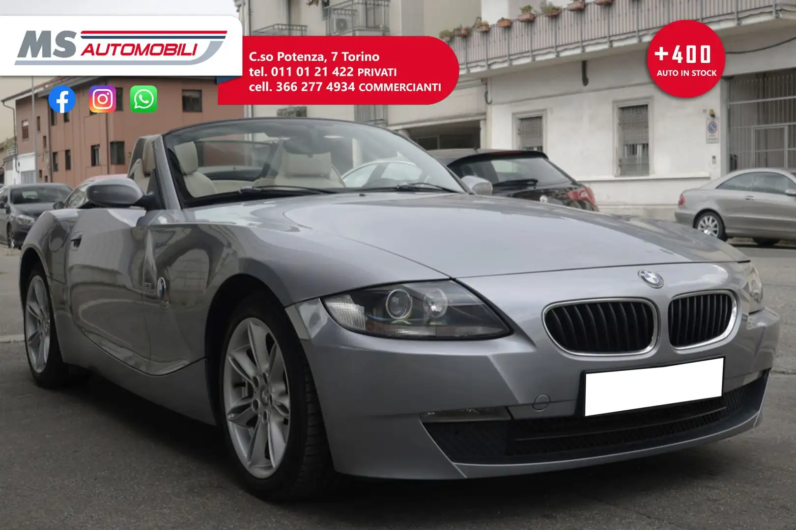 BMW Z4 BMW Z4 2.5i Roadster Unicoproprietario Grigio - 1