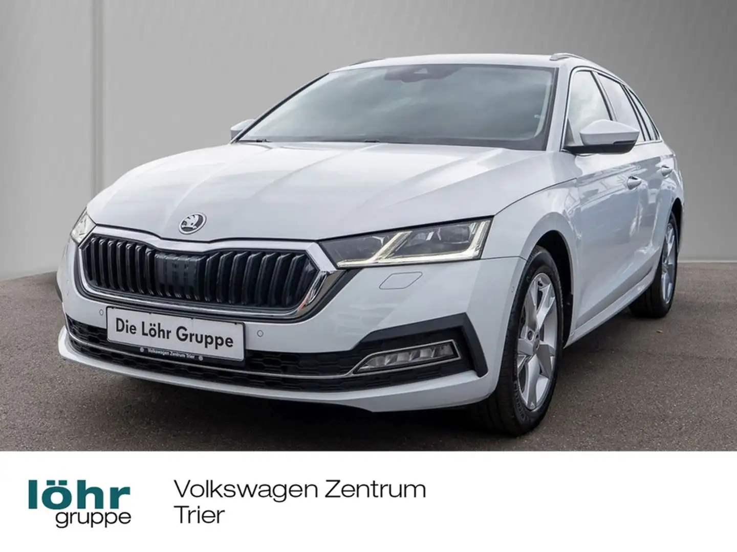 Skoda Octavia Combi 2.0 TDI DSG Style Reise Paket Weiß - 1