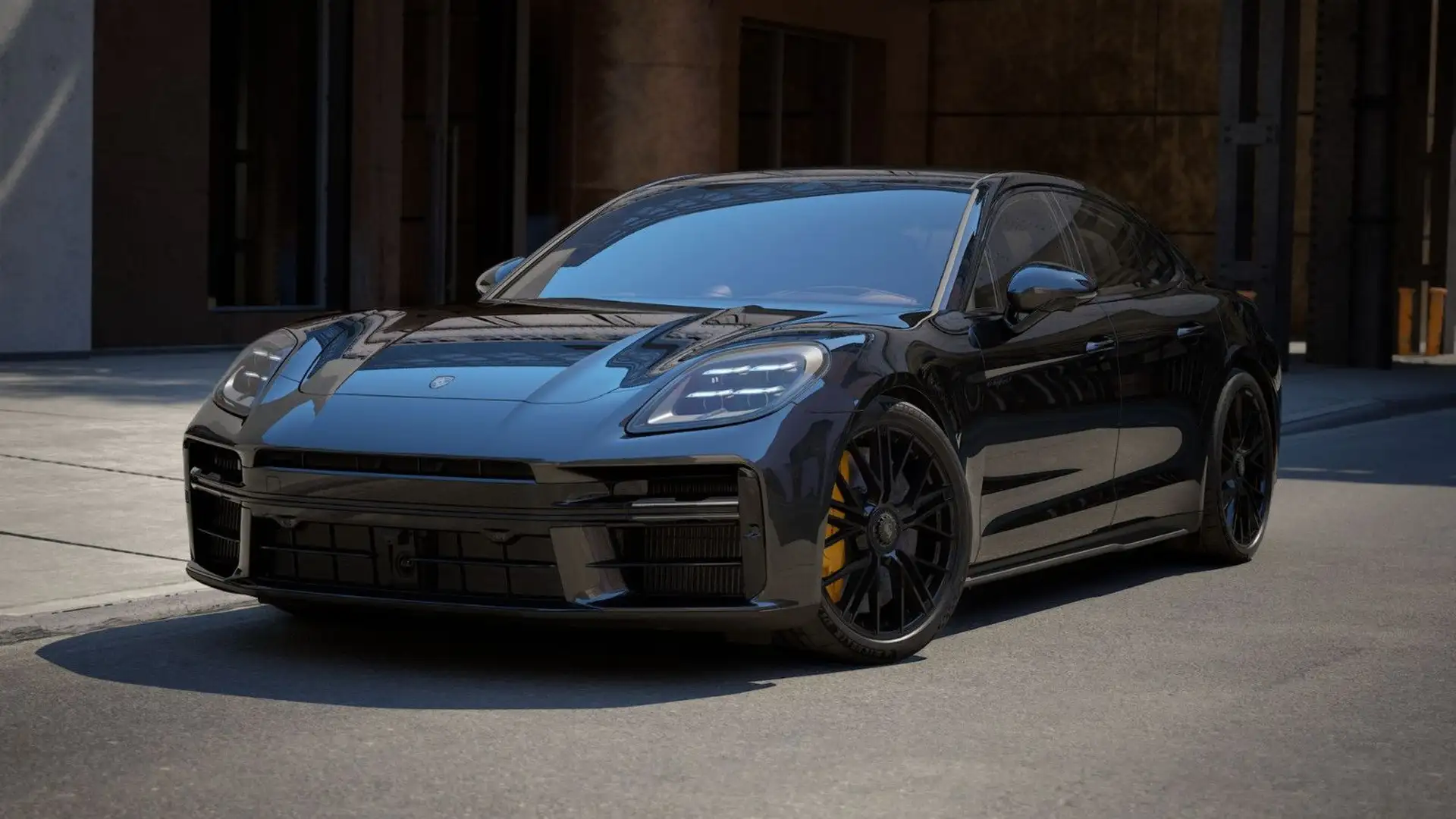 Porsche Panamera Turbo S E-Hybrid HEAD UP PANO BEIF DISP Noir - 1