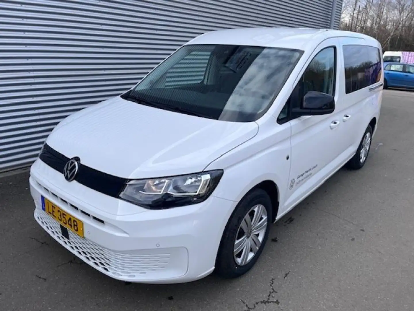 Volkswagen Caddy Maxi Blanc - 1
