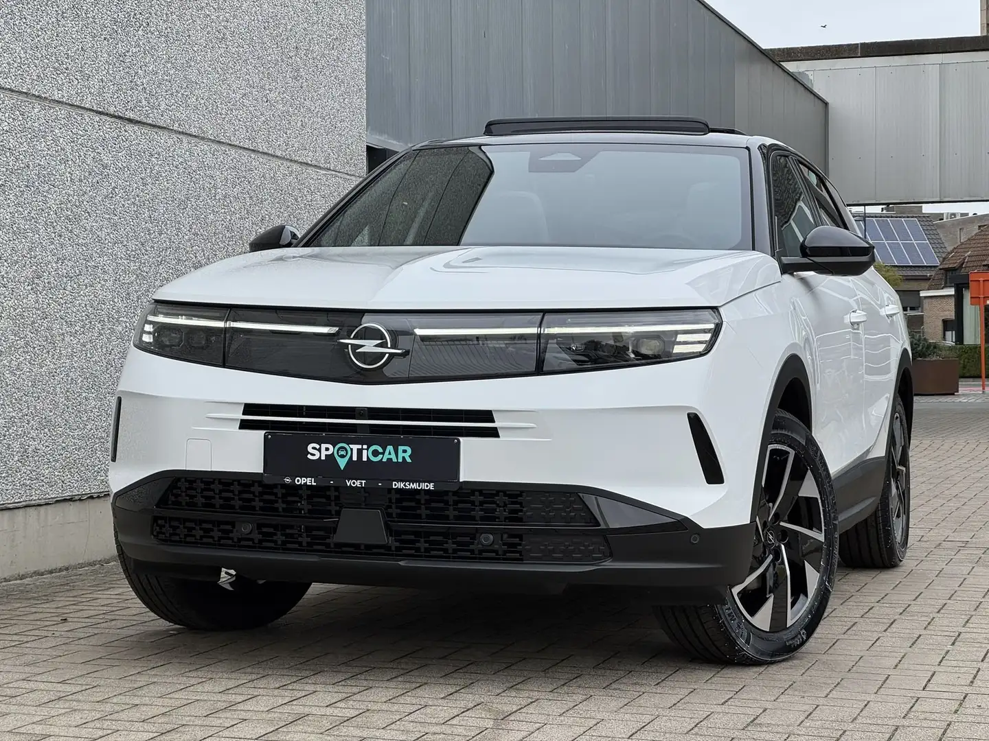 Opel Grandland MILD HYBRID 136PK AUT. GS OPENDAK/360CAM/HUD/ELEK Blanc - 1