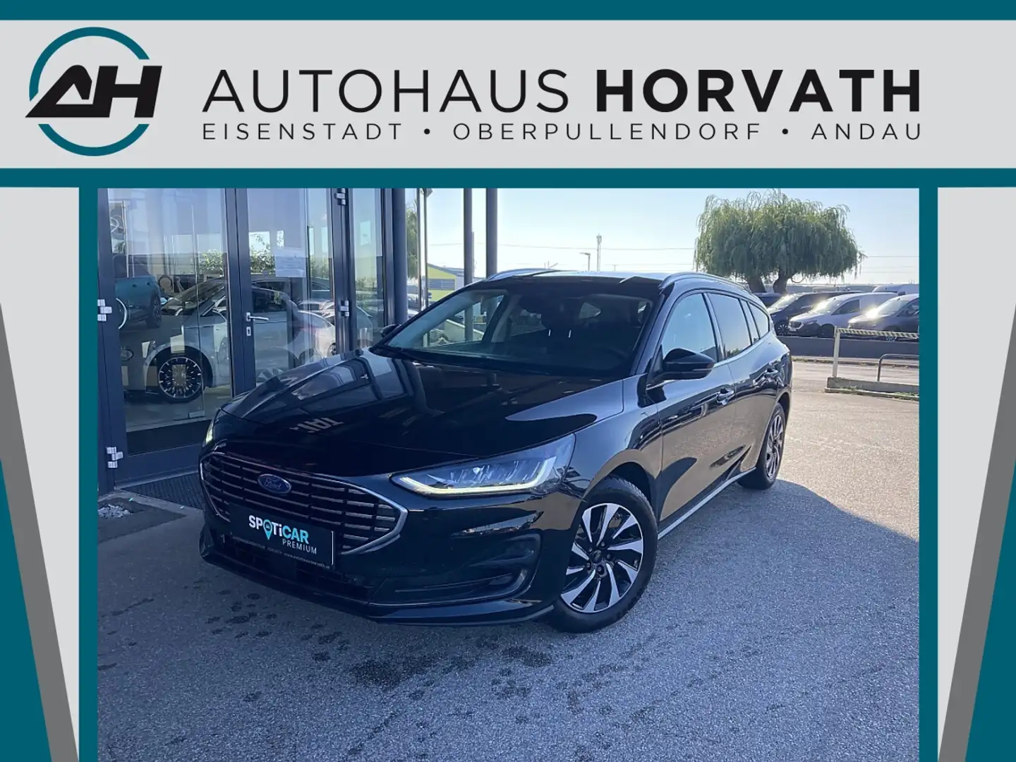 Ford Focus Turnier 1,0 EcoBoost Titanium Schwarz - 1