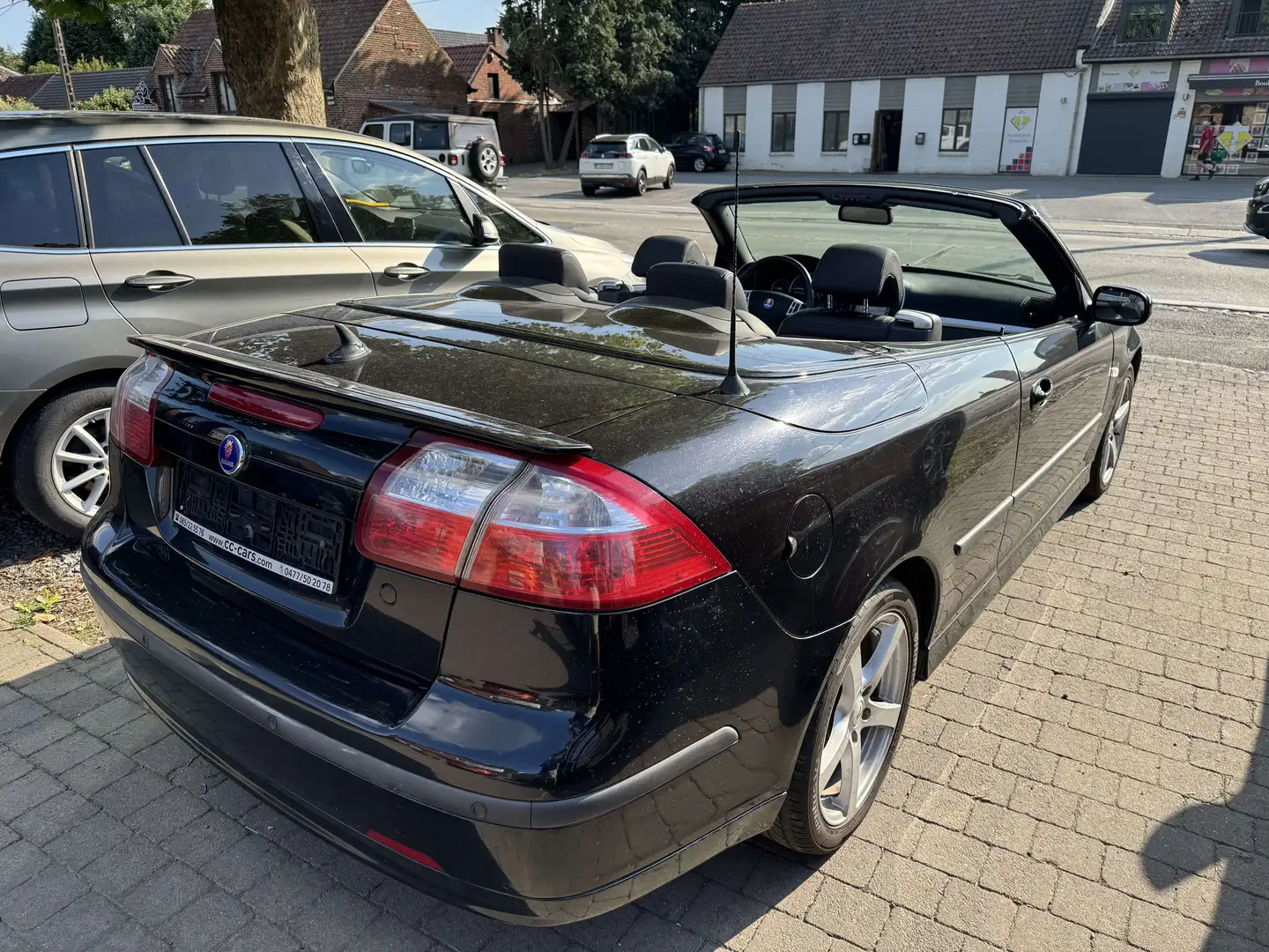 Saab 9-3 Cabriolet 1.9 TiD Vector Aut. Noir - 2