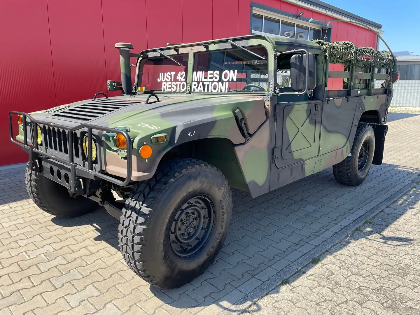 HUMMER H1 Humvee M 998,wie neu,H-Gutachten, 3 Jahre Garantie Grün - 1