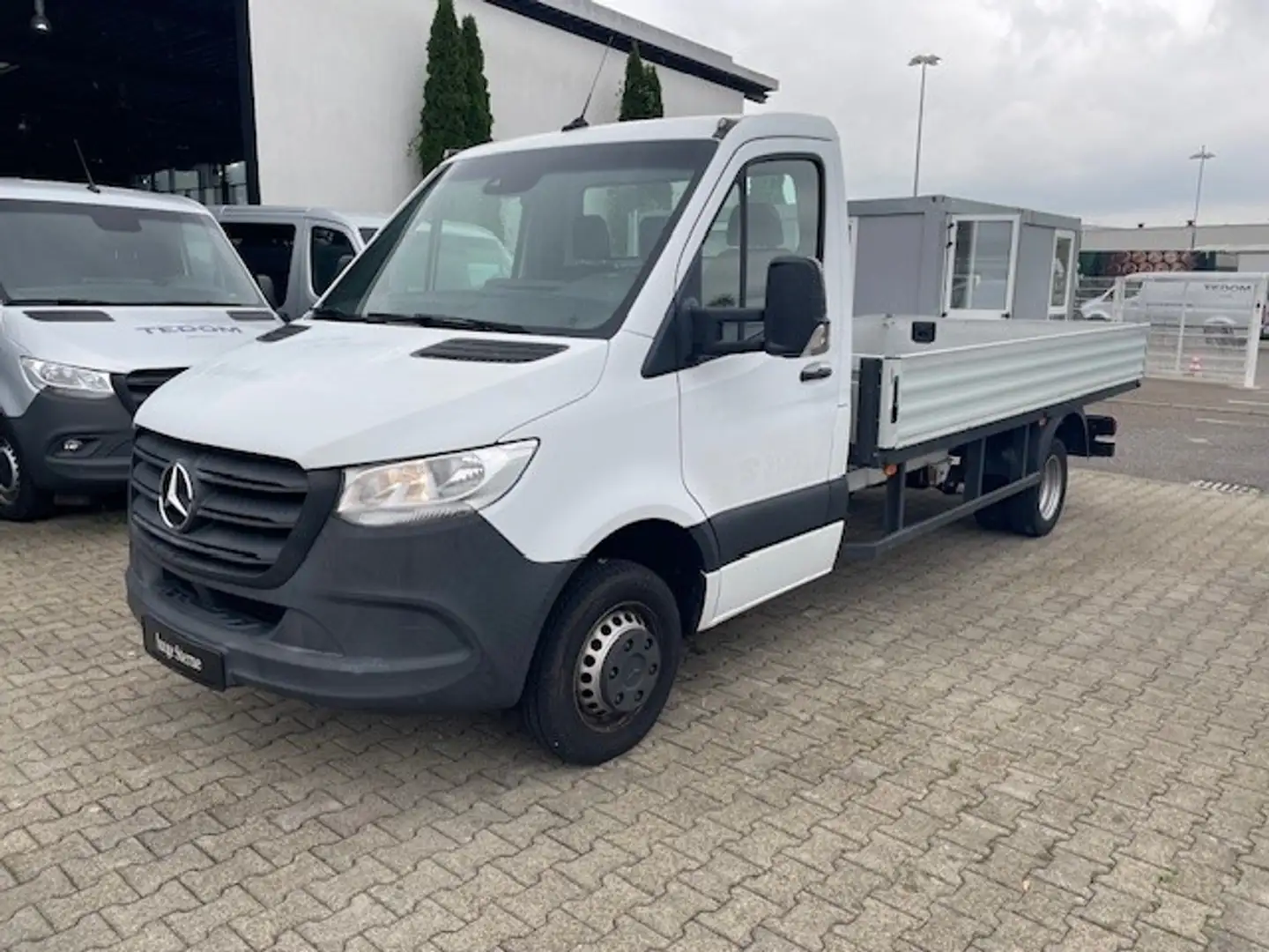 Mercedes-Benz Sprinter 514 CDI Pritsche RS4325/MBUX/AHK/DAB/3-SI Blanc - 2