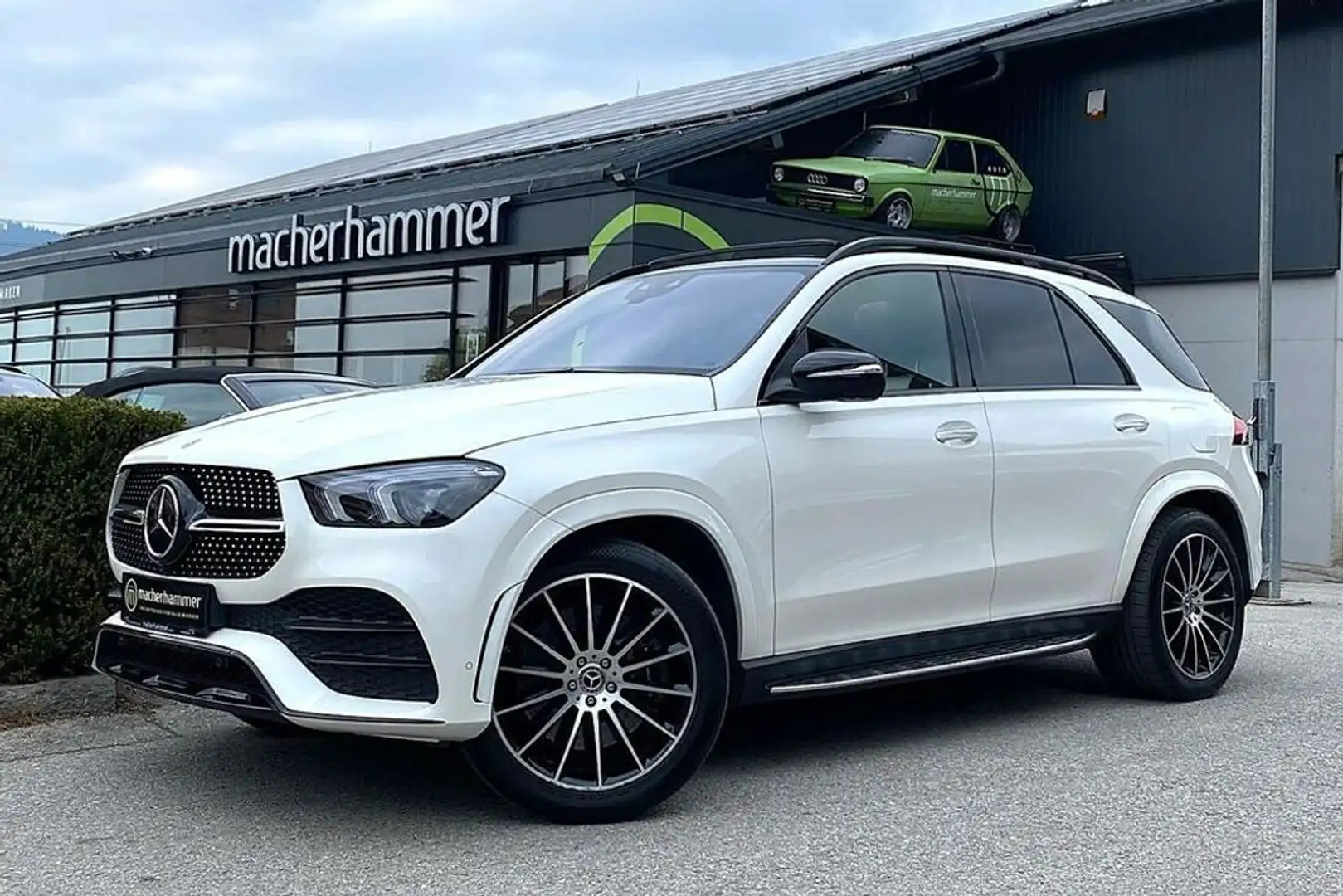 Mercedes-Benz GLE 350 e 4M AMG*PANO*ACC*LUFT*SITZKL*NIGHT*21'' Weiß - 1