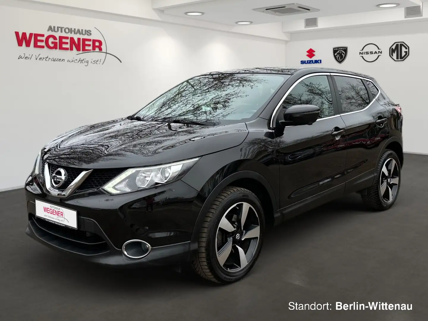 Nissan Qashqai QASHQAI N-CONNECTA NAVI SHZ 360° KAMERA ALU KLIM Noir - 1