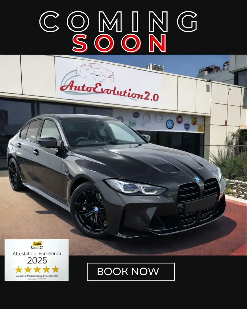 BMW M3 M 3 Competition M xDrive Sportautomatic Noir - 1