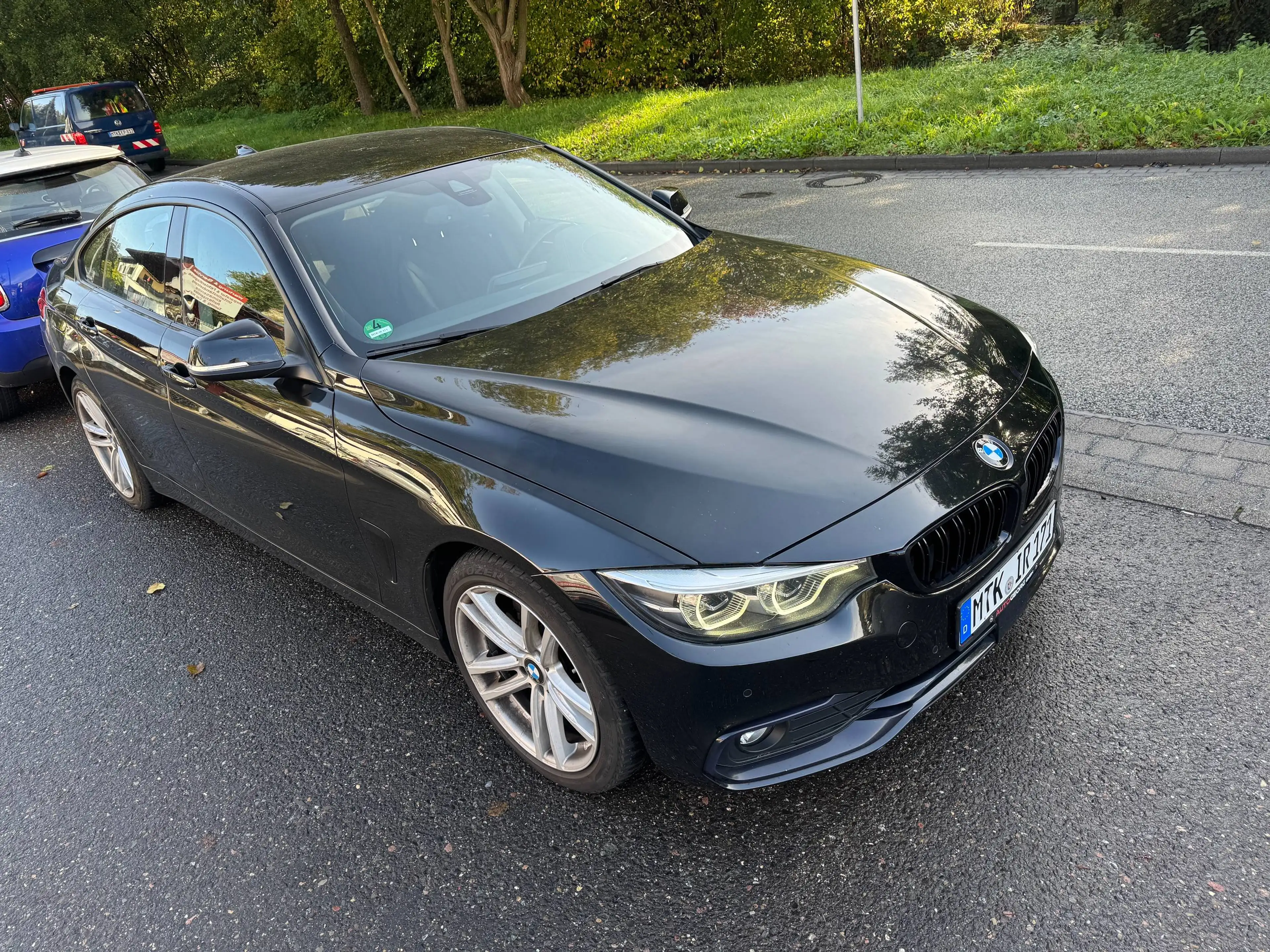 BMW 420 d Grand Coupe Sportline u-frei Scheckheft Tuv 9/28 — photo 3