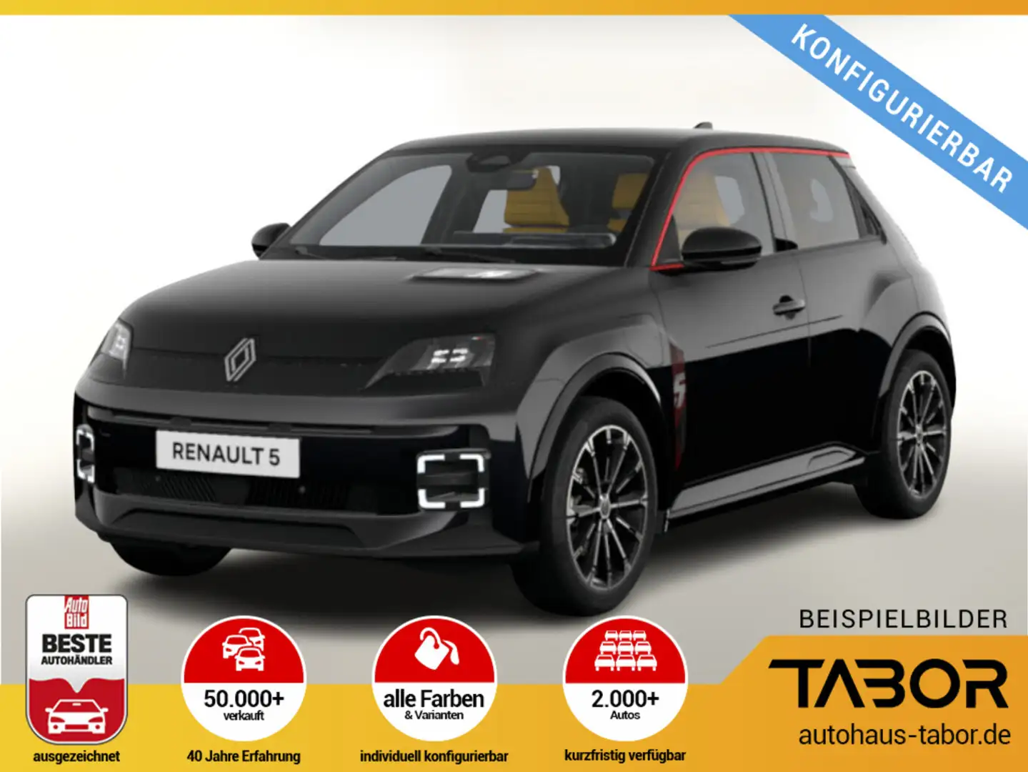 Renault R 5 Iconic Five 120 Urban Range Schwarz - 1