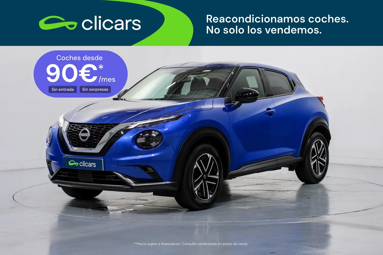 Nissan Juke 1.0 DIG-T N-Connecta 4x2 DCT 7 84kW Azul - 1