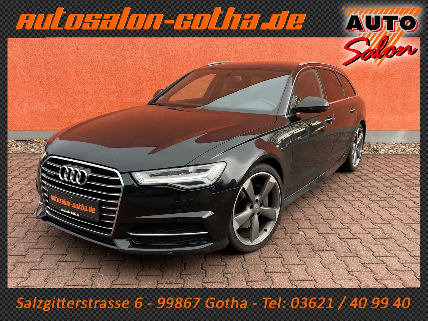 Audi A6 Avant 3.0TDI quattro S-Line LED+LUFT 20"ROTOR Noir - 1