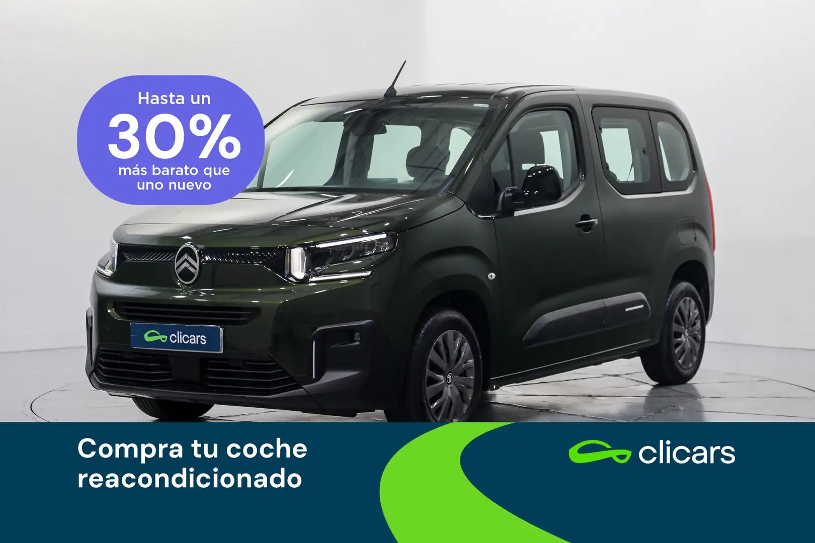 Citroen Berlingo BlueHDi S&S Talla M Plus 100 Vert - 1