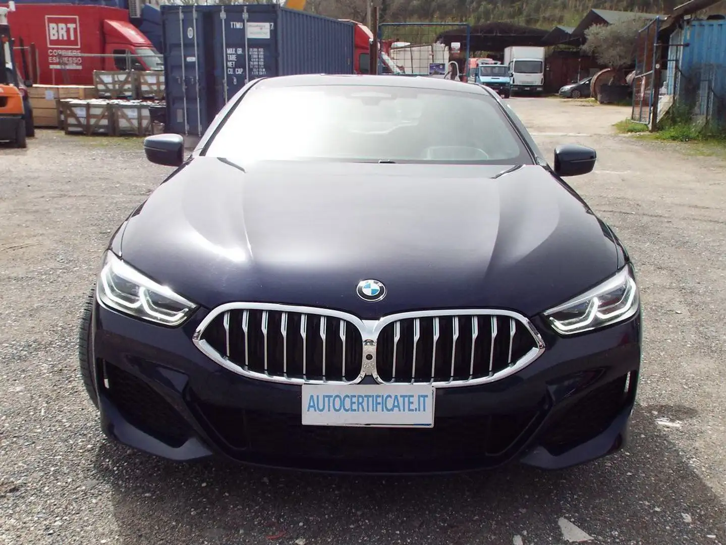BMW 840 840d Coupe xdrive  MSport auto *iva esposta* Modrá - 1