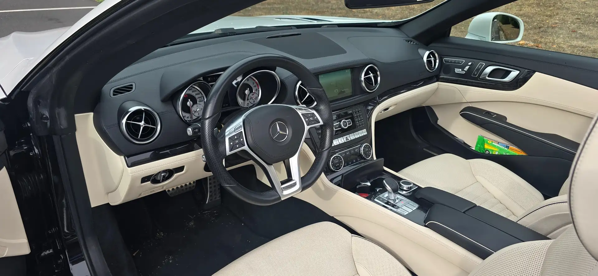 Mercedes-Benz SL 500 SL 500 435 Aut. Blanco - 1