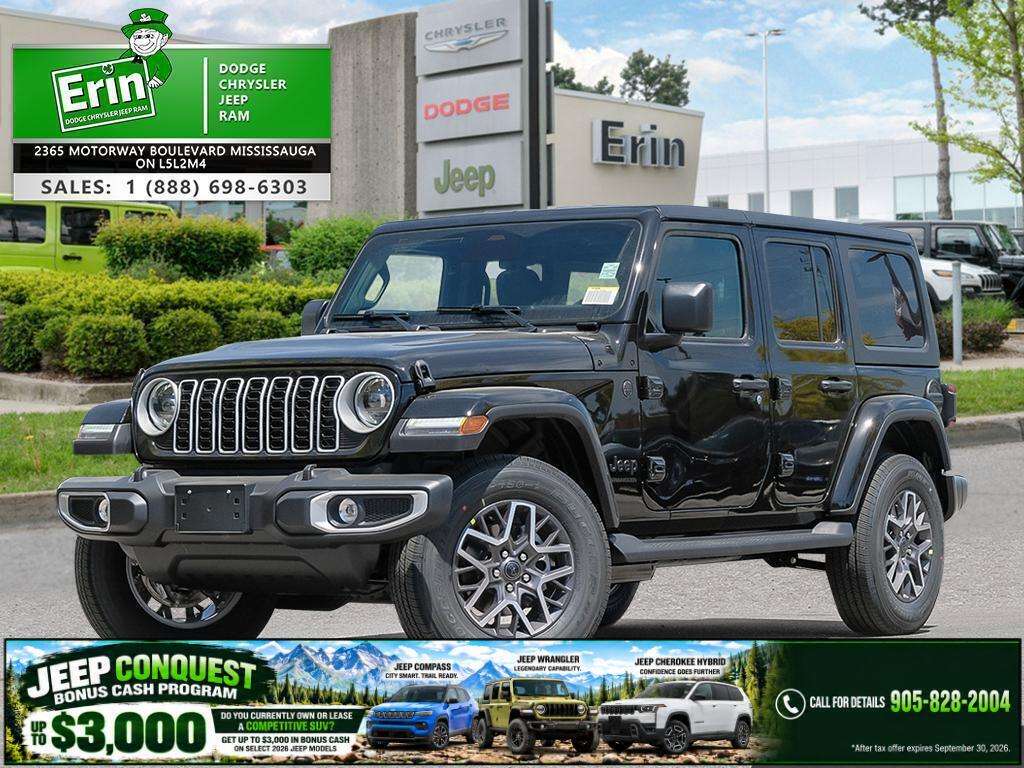  2026 Jeep Wrangler Sahara 4-Door 4WD   