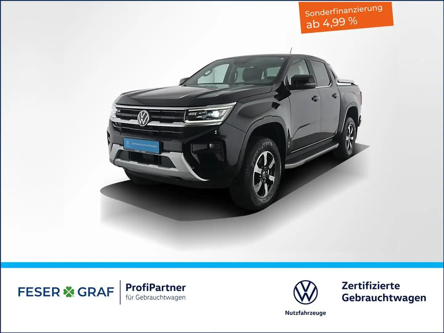 Volkswagen Amarok 3.0TDI Style 4x4 Automatic AHK Dif.Sperre Schwarz - 1