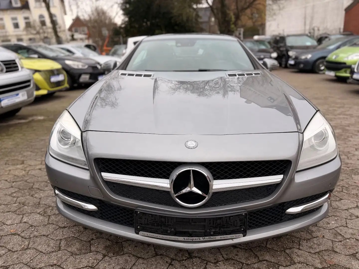 Mercedes-Benz SLK 200 BE Neues-Modell'Panorama'LED'Leder'AirSc Silber - 2