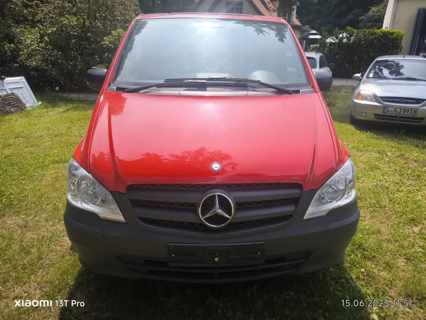 Mercedes-Benz Vito 113 CDI FH ZV KLIMA STANDHEIZUNG LKW ZUL.ASSUNG Rot - 2