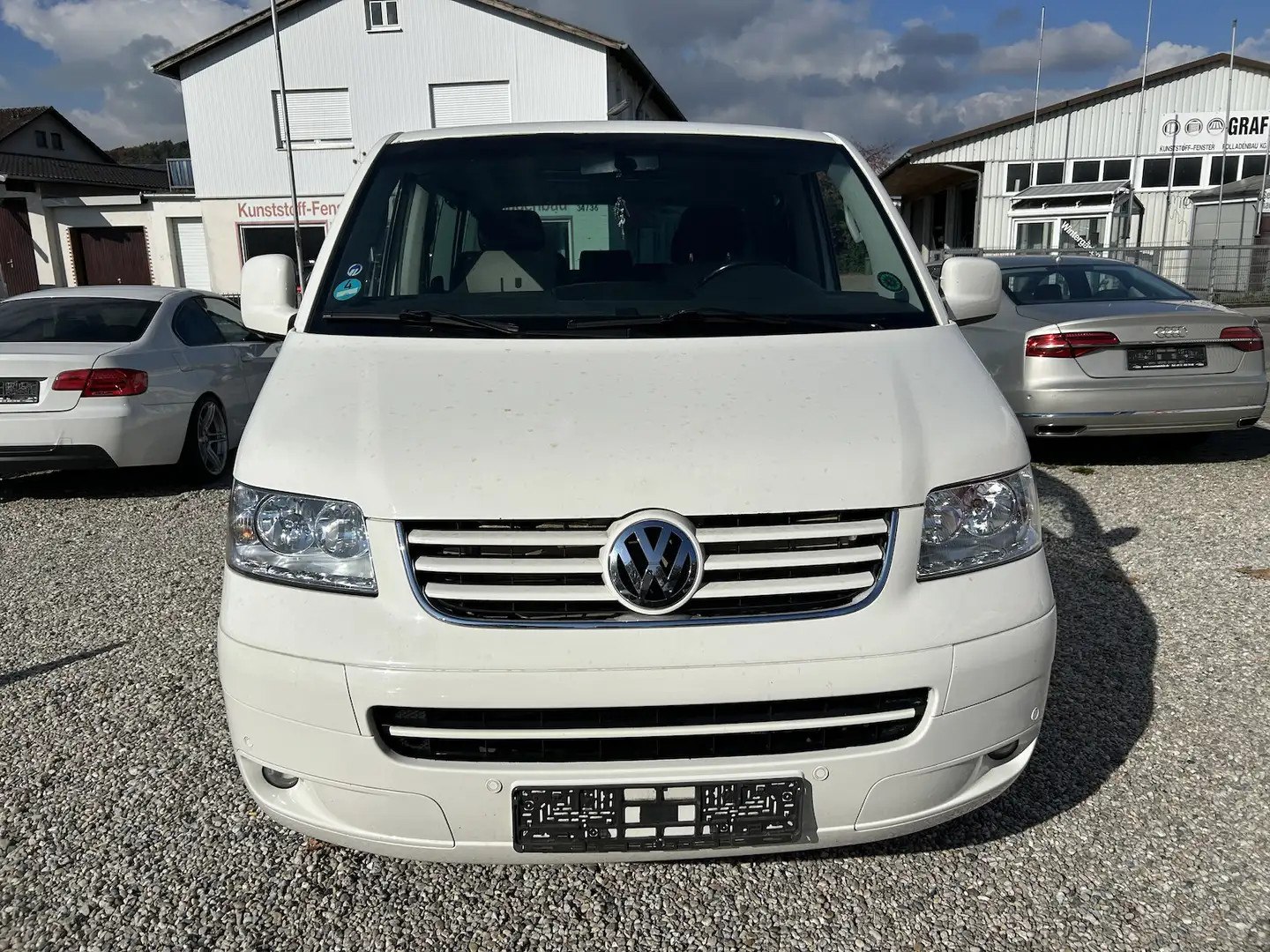 Volkswagen T5 Transporter Multivan 2.5 TDI Aut.7-Sitzer AHK Blanc - 2