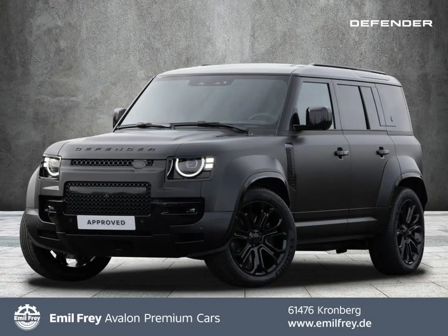 Land Rover Defender 110 P635 Octa Black 467 kW, 5-türig Schwarz - 1