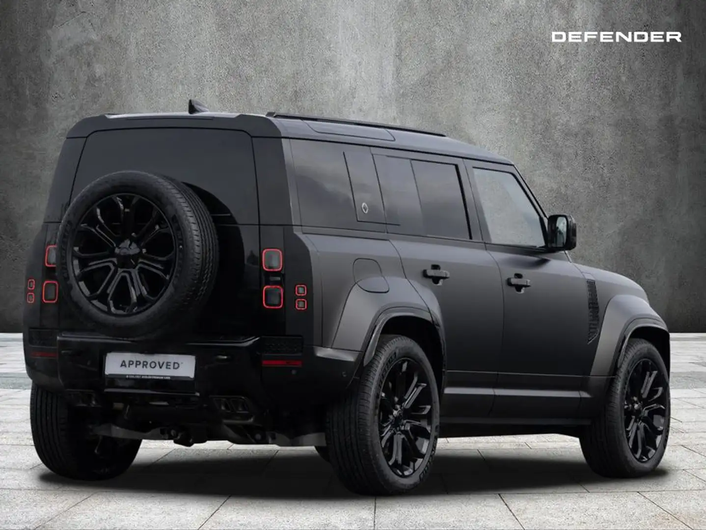 Land Rover Defender 110 P635 Octa Black 467 kW, 5-türig Schwarz - 2