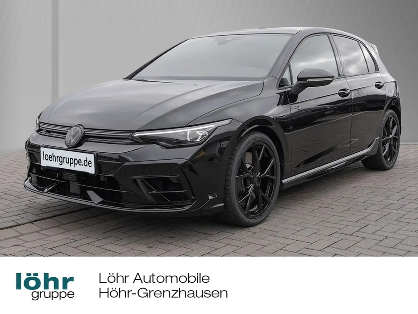 Volkswagen Golf R BlackEdition 333PS 4Motion AHV, Leder, 19 Noir - 1