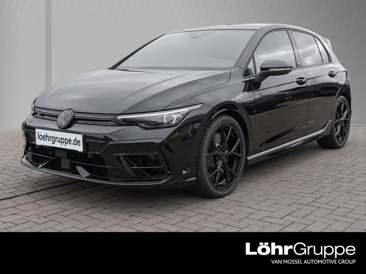 Volkswagen Golf R BlackEdition 333PS 4Motion AHV, Leder, 19 Fekete - 1