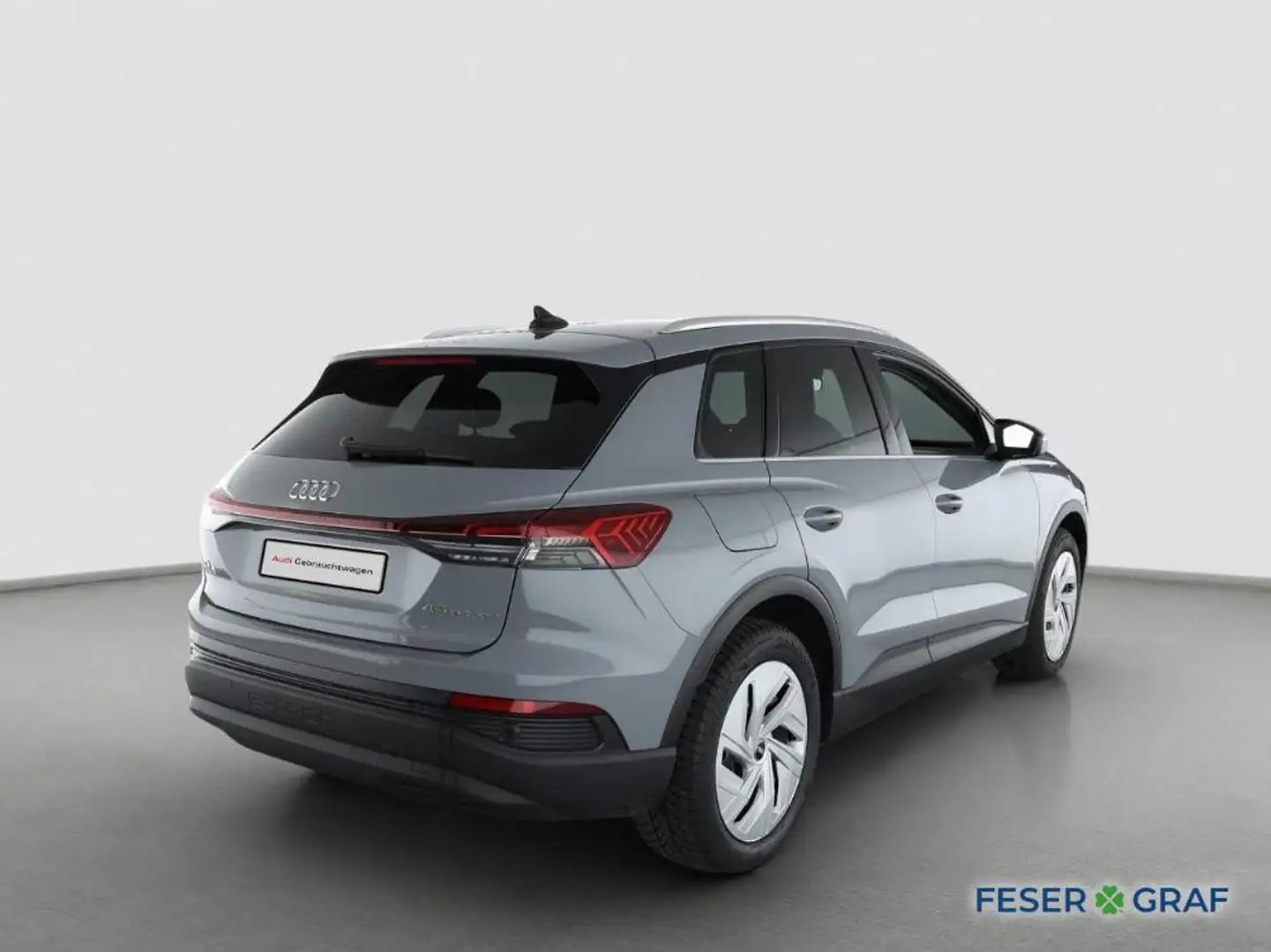 Audi Q4 e-tron 45 ACC AHK Alu 19" LED Navi RüKa Sitzh. Grau - 2