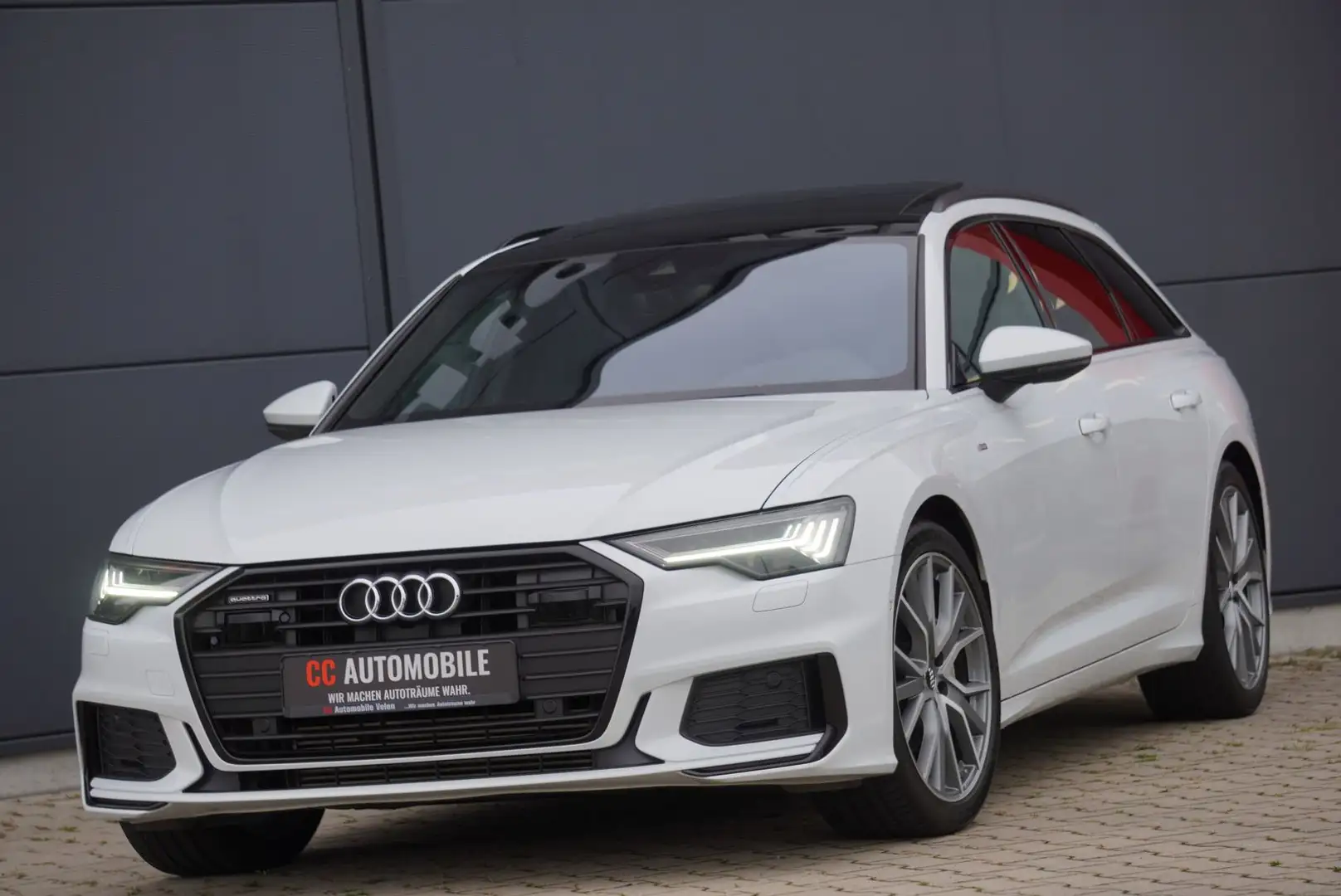 Audi A6 Avant 45 TFSI S-Line+S-Sitze+Pano+HDMatrix+ Weiß - 2