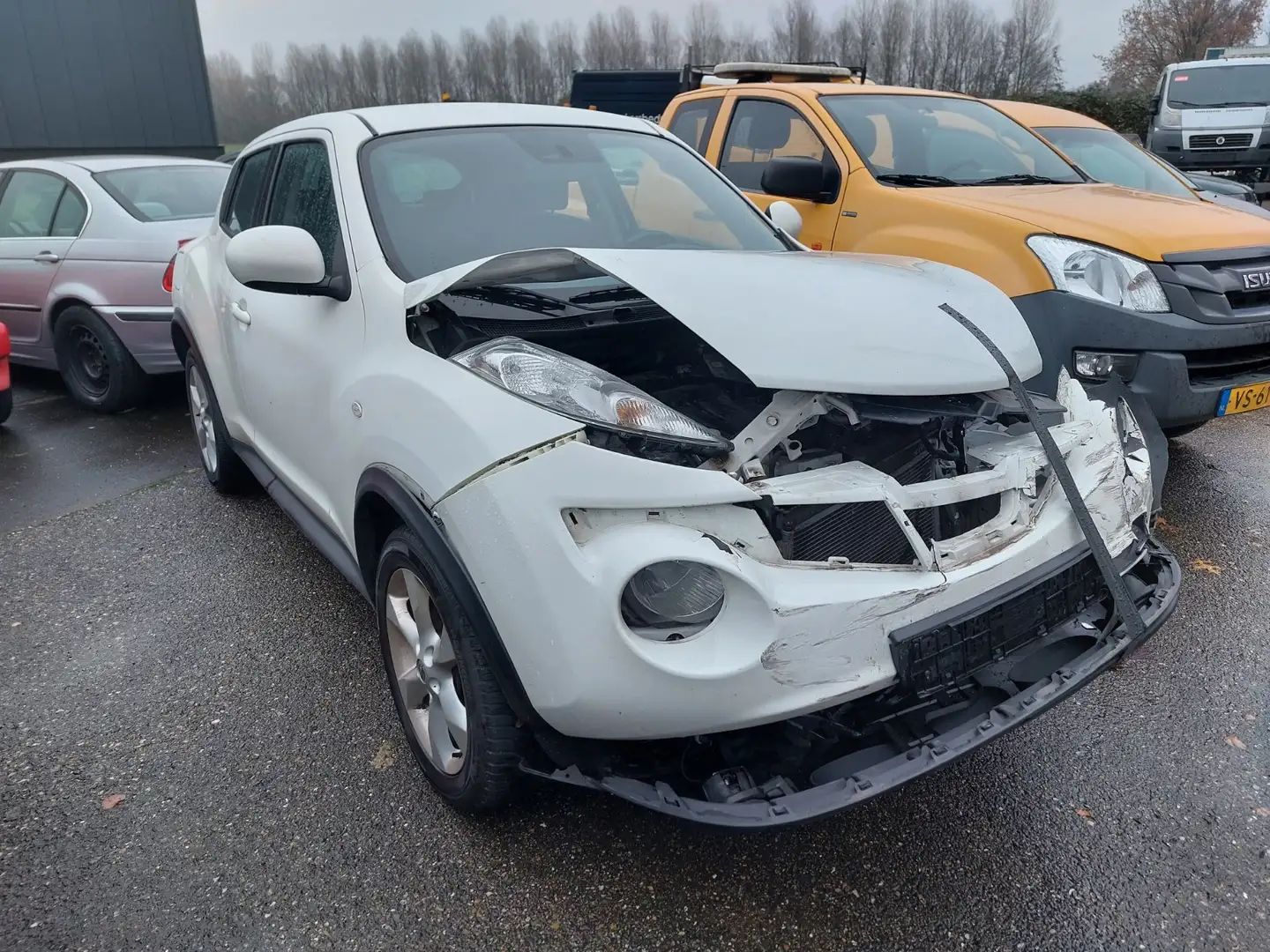 Nissan Juke 1.6 Acenta AIRCO /ECC Wit - 2