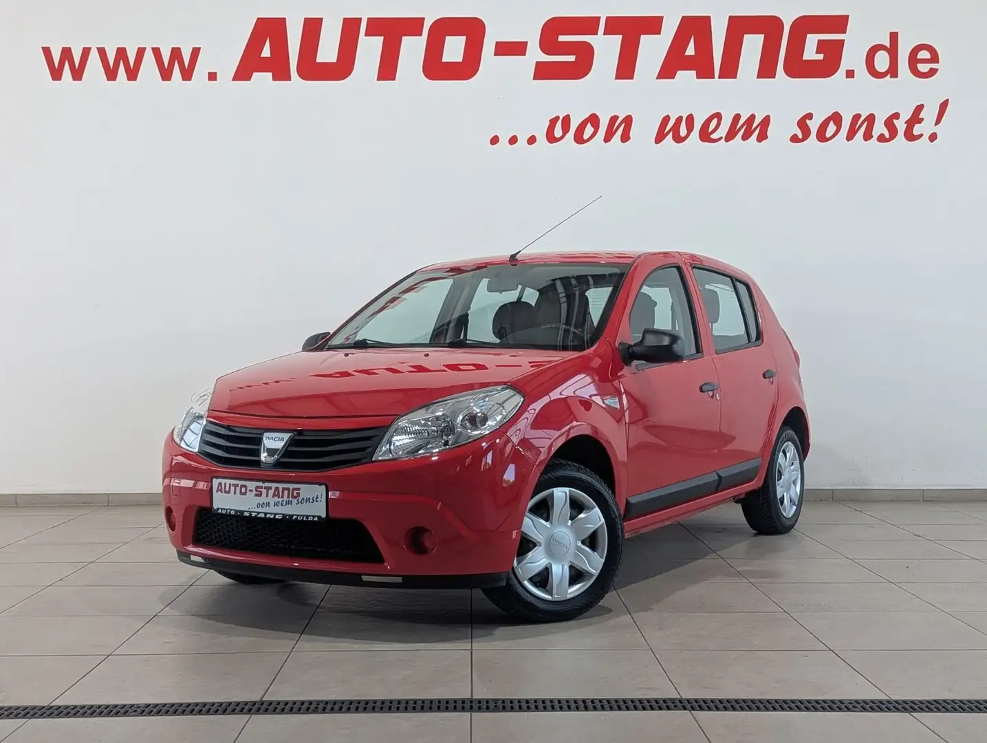 Dacia Sandero Ambiance*2.HAND+ALLWETTER+AHK+RADIO/CD* Rot - 1