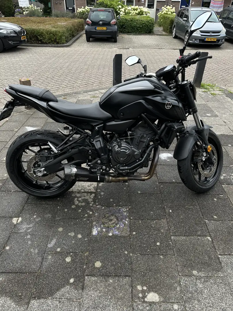 Yamaha MT-07 TECH-BLACK Zwart - 1