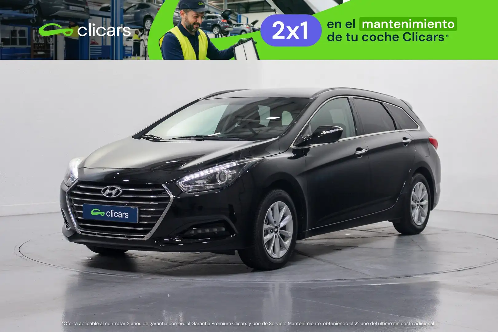 Hyundai i40 CW 1.7CRDI BD Tecno 141 Negro - 1