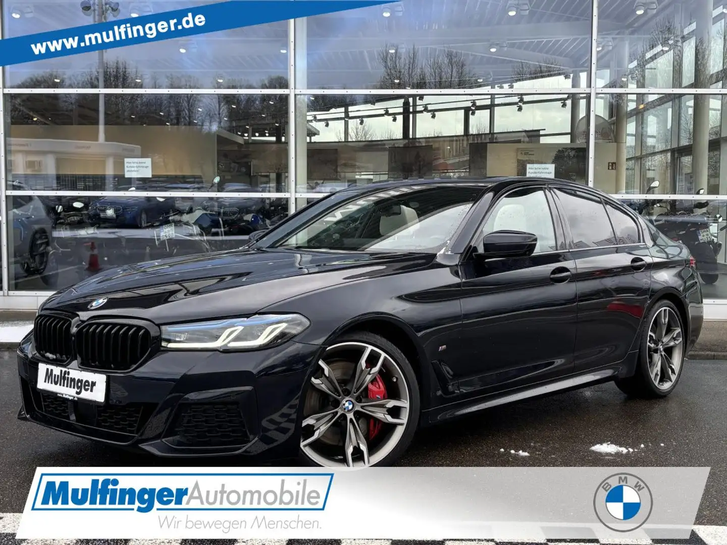 BMW M550 i xDr.M Pro ACC SurView Glasd.Gestik TV 20" Schwarz - 1