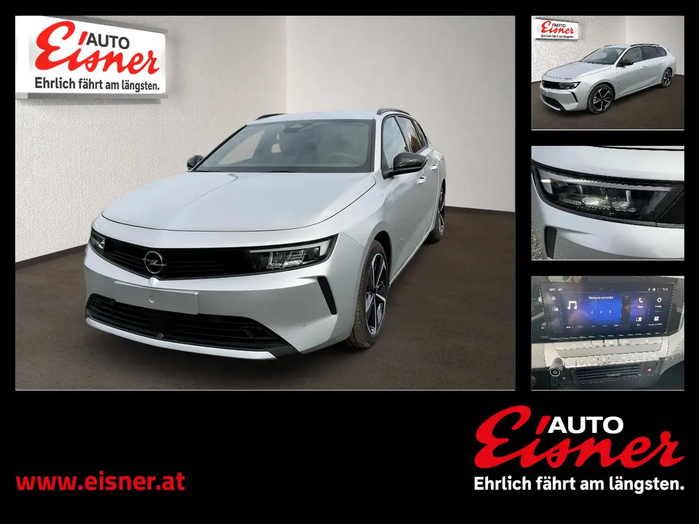 Opel Astra ST 1.2 TURBO ED AUT Abverkaufpreis! Silber - 1