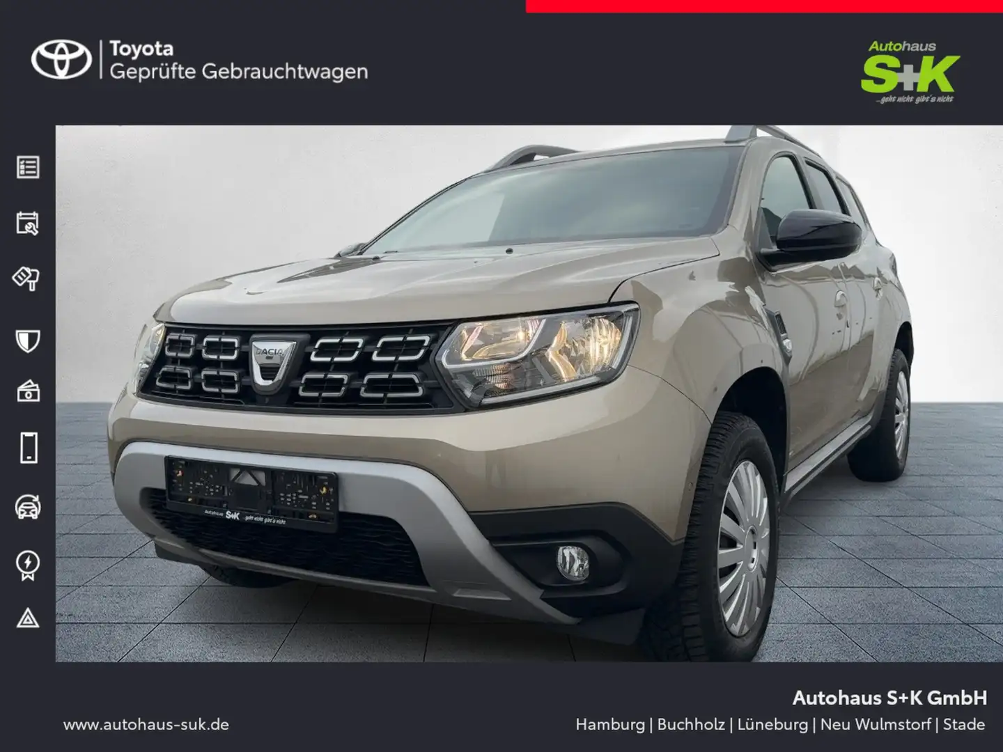 Dacia Duster Celebration TCe 130 2WD*360°+SHZ+PDC+NAVI** Beige - 1