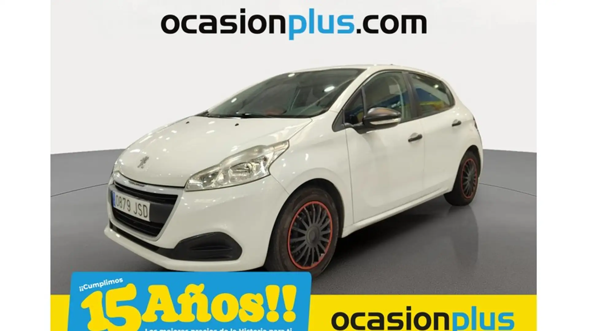 Peugeot 208 1.6BlueHDi Business Line 75 Blanco - 1