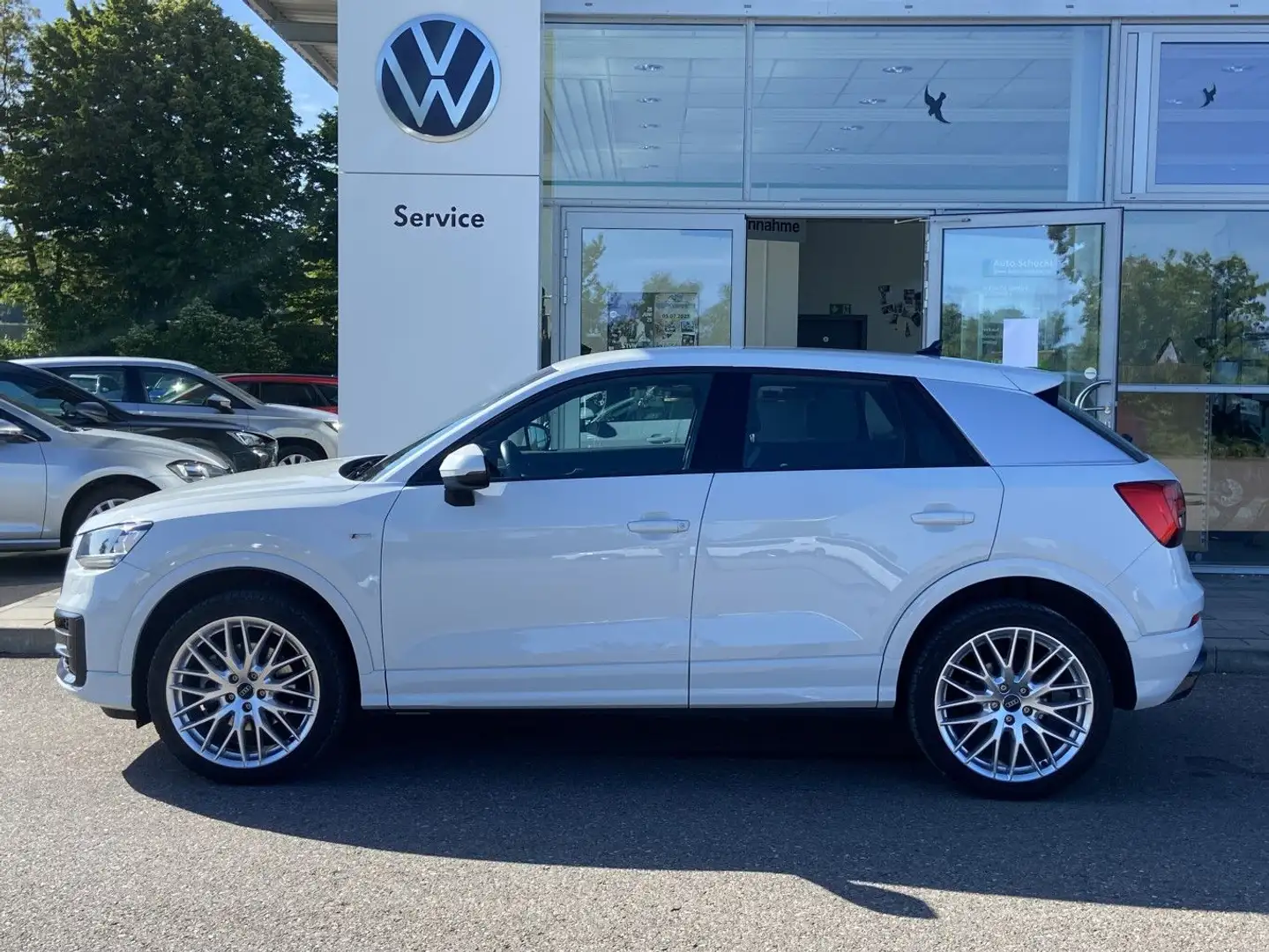 Audi Q2 40 2.0 TSI quattro S-LINE S-tronic 19"+NAVI+V Weiß - 2