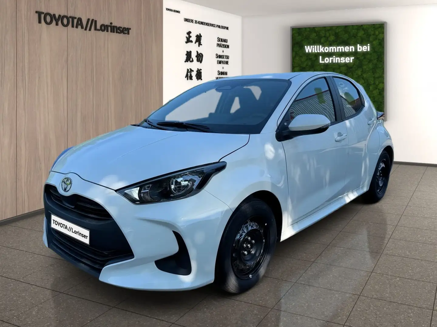 Toyota Yaris 1.5 Business Edition +FLA+SpurH+KlimaA+ACC Weiß - 2