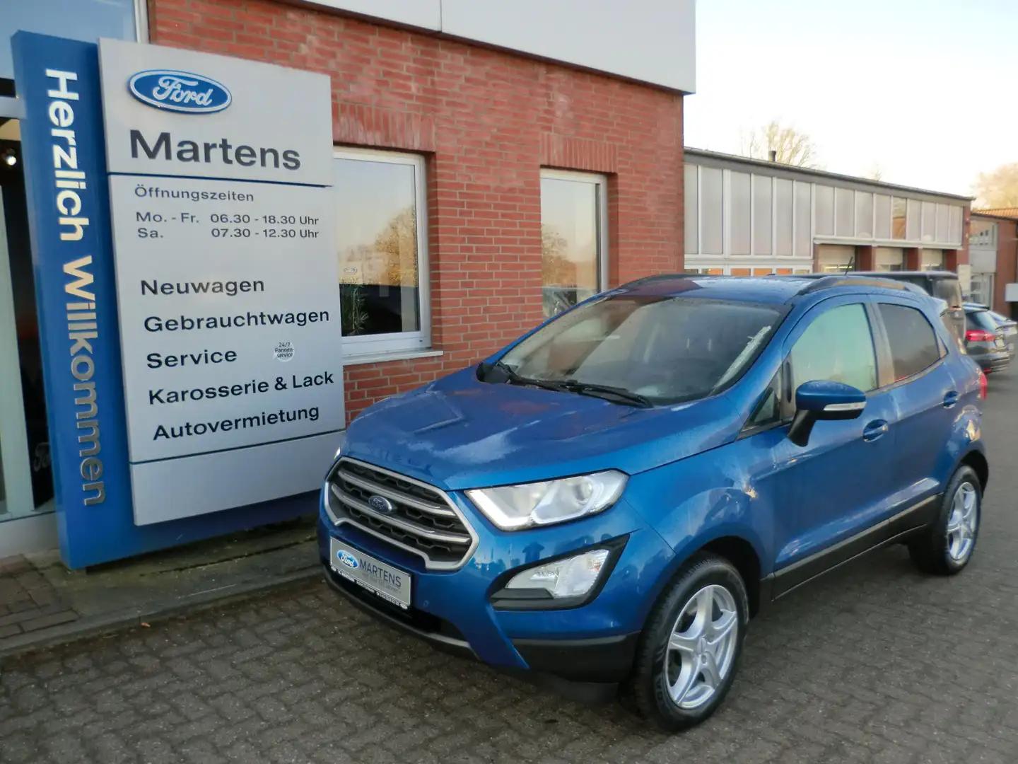 Ford EcoSport Cool & Connect 125PS | AHK, Design+Winter-Paket Bleu - 1