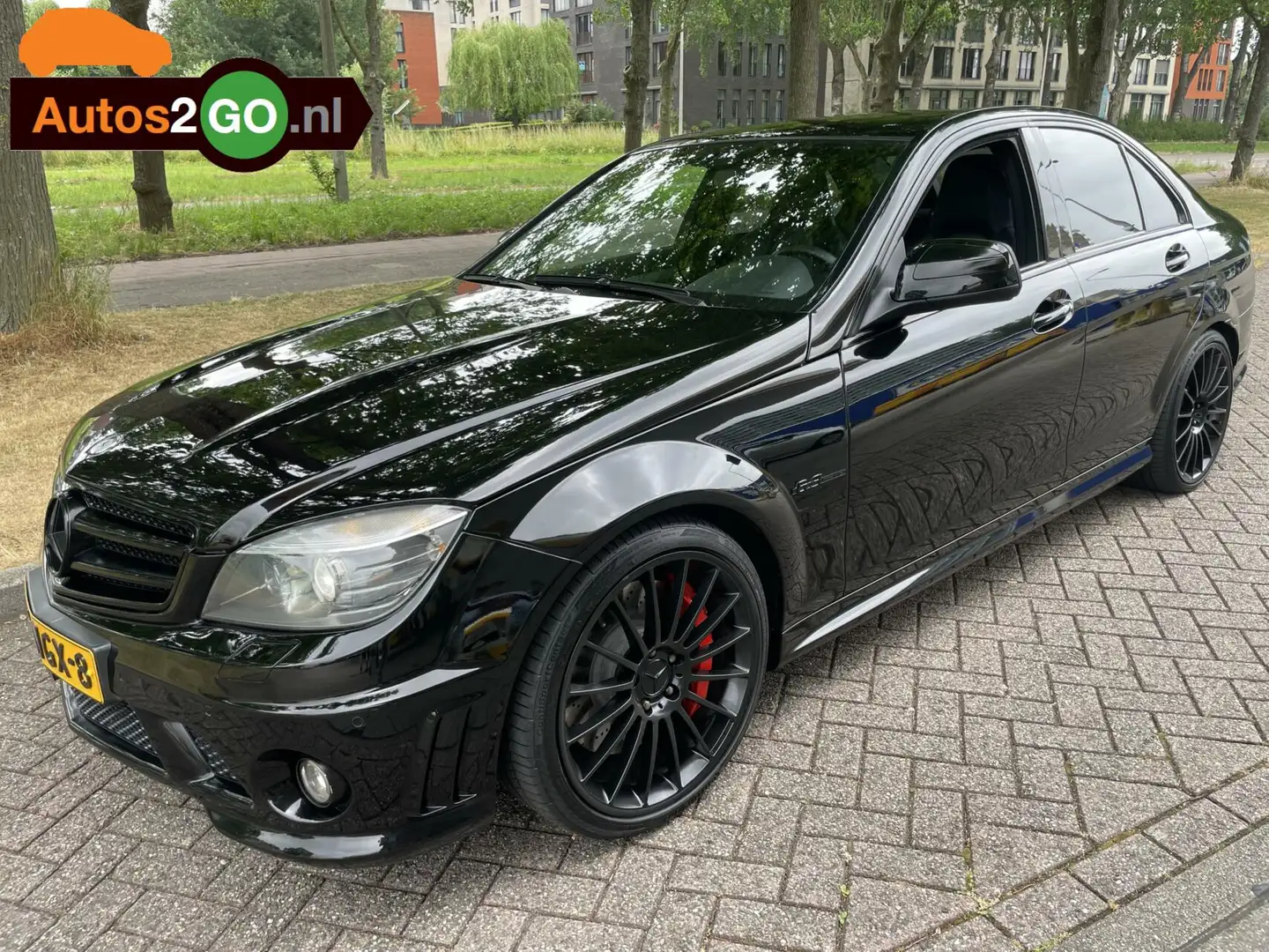 Mercedes-Benz C 63 AMG Zwart - 1