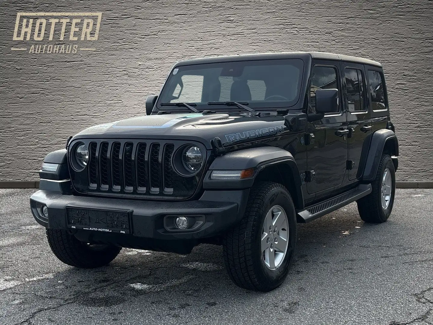 Jeep Wrangler Wrangler Rubicon 2.0 PHEV 380 PS AT 4xe Rubicon Schwarz - 1