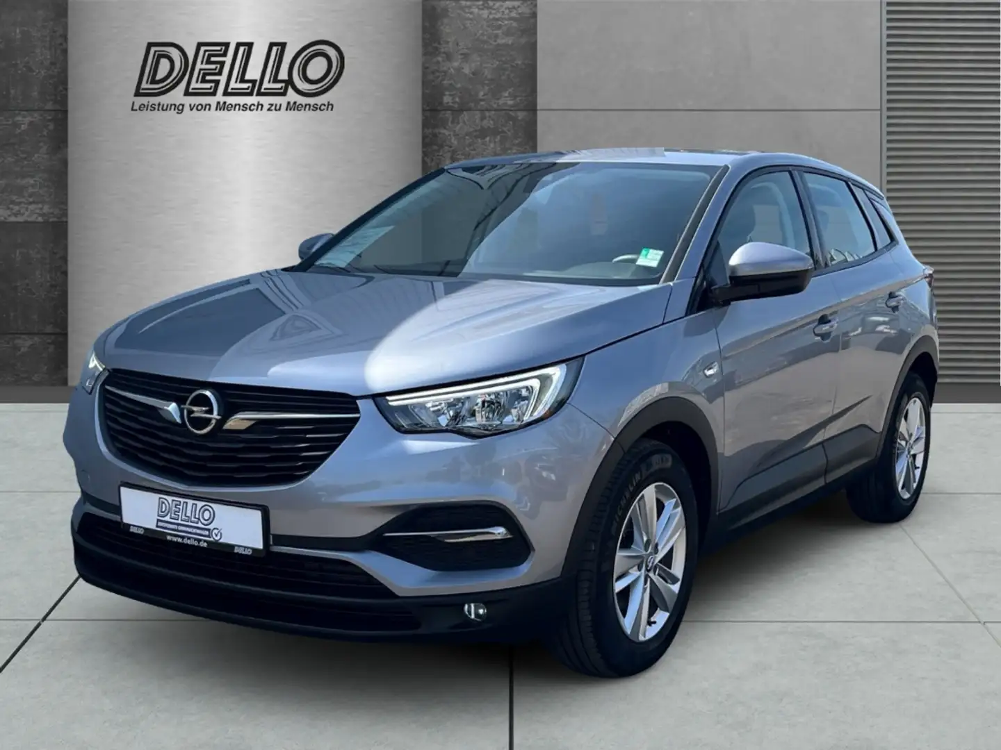 Opel Grandland X 1.2 Business Edition Navi LED Apple CarPlay Androi Grau - 1