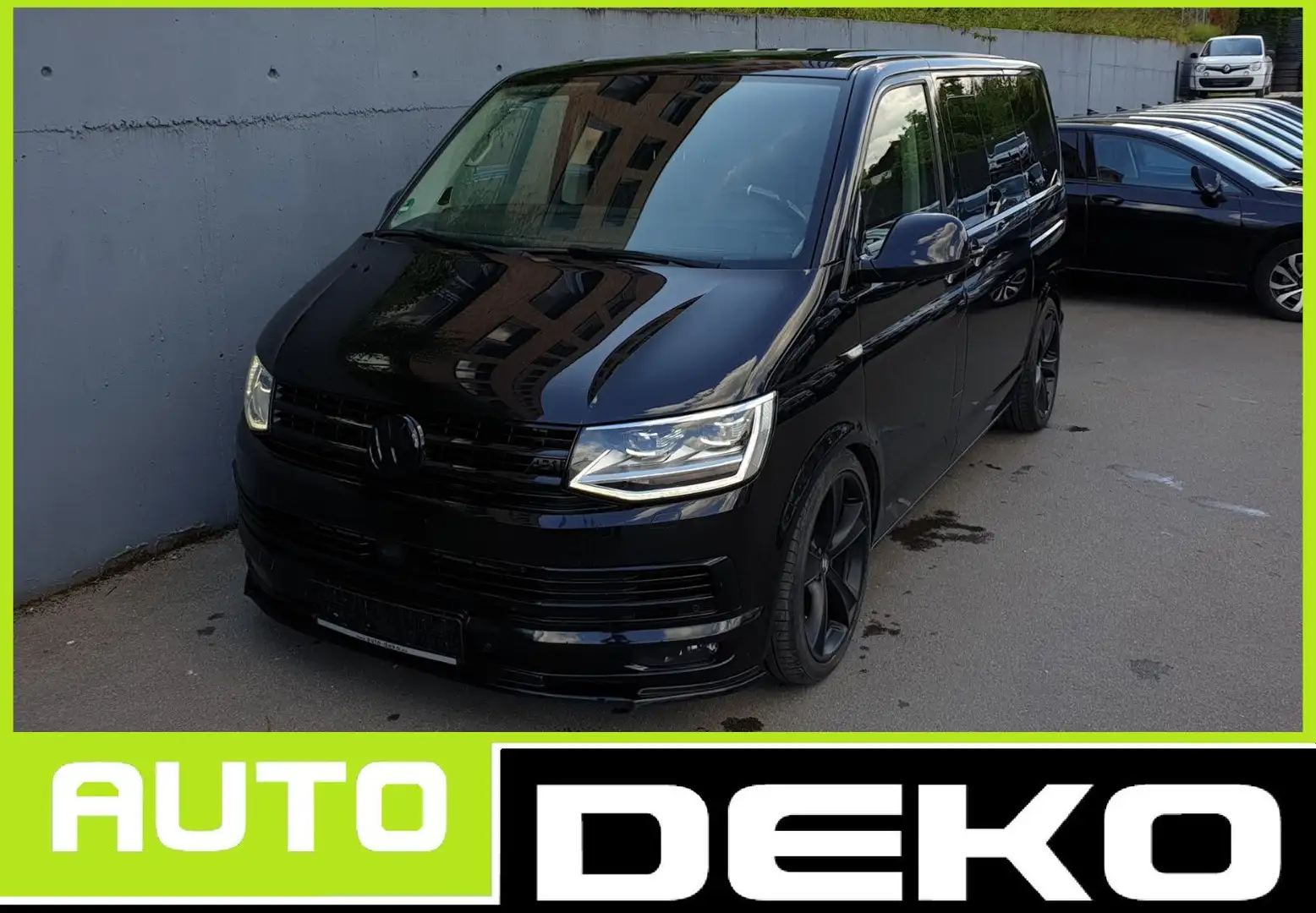 Volkswagen T6 Multivan DSG 4M ABT Navi+/Leder/ACC/AHK/20 Schwarz - 1
